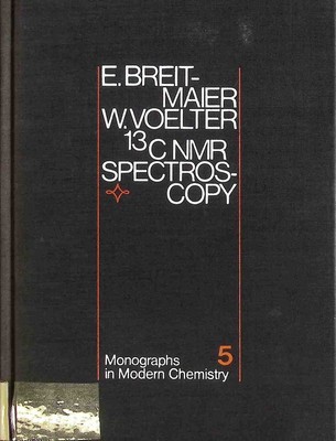 13 C NMR spectroscopy : methods and applications in organic chemistry. Monograph