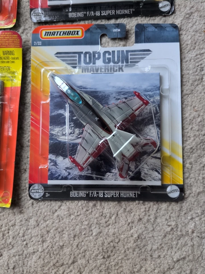 Matchbox Sky Busters & Top Gun Planes X 9 - Image 2 of 4