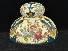 LAMPADARIO A SOSPENSIONE LAMPADARIO A SOSPENSIONE CUPOLA TRAFORATA FIORI DIPINTO A MANO VINTAGE