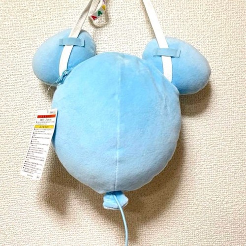 Tokyo Disney Resort Mickey Balloon Shoulder Bag Blue Mint Pochette Pouch NEW - Picture 4 of 6