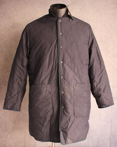 Chaqueta Abrigo Reversible Levi's Hecha y Hecha a Mano Nueva con Etiquetas $348 Para Hombre Talla Pequeña Azul Marino