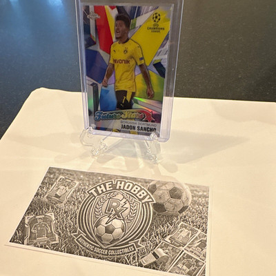 Topps Chrome UCL 2020-21 Jadon Sancho #FS-JS Future Stars Insert Dortmund