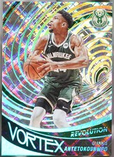 2022-23 Panini Revolution - Vortex Cosmic Giannis Antetokounmpo #35 EX