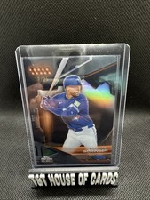 Topps 2026 Chrome Black Baseball George Springer #125 Orange /25 Bluejays