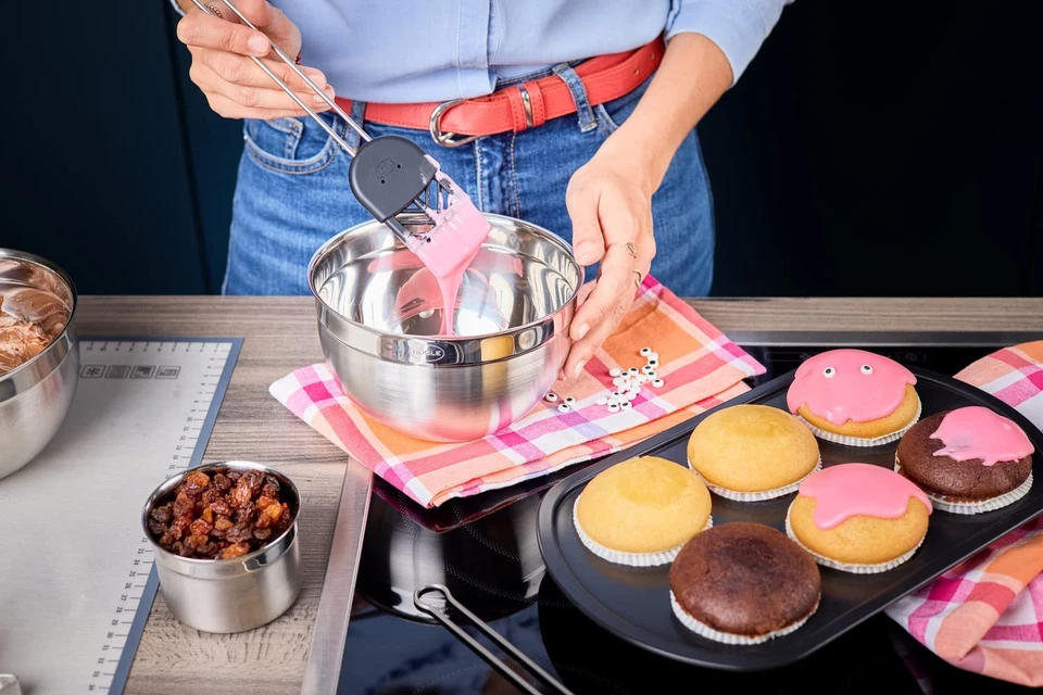 Rosle 16553 Barattolo con coperchio salvafreschezza, Argento, 8 cm/6.5 cm H wWUH - Immagine 2 di 4