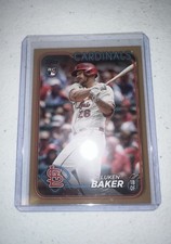 2024 Topps Series 1 - Luken Baker #207 Gold /2024 (RC)