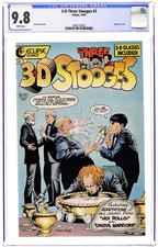 3-D Three Stooges #3A CGC 9.8 1987 4582155022