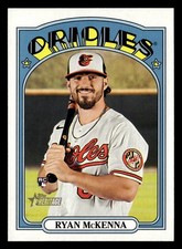 Ryan McKenna 2021 Topps Heritage #525 Baltimore Orioles Rookie RC *029
