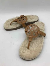 Pre-Owned Tory Burch Tan Size 5 Thong Sandals
