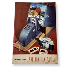 1942 Montgomery Ward Camera Catalog - Wards Vintage Original Advertisement Promo