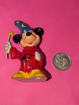 Vintage Walt Disney Mickey Mouse Fantasia Sorcerer's Apprentice PVC Figure
