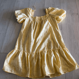 Moon River Babydoll puff sleeve mini dress size s