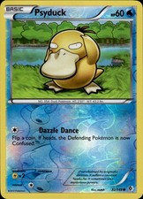 #5 Psyduck 32/149 BW Boundaries Crossed 2012 Reverse Holo Pokémon Card TCG on eBay