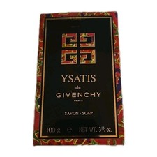 YSATIS DE GIVENCHY PERFUMED SAVON / SOAP FOR WOMEN 3.5 OZ / 100 g WITH DISH NIB