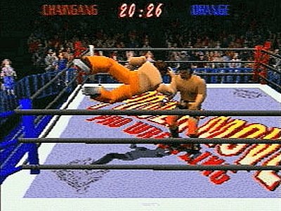 Power Move Pro Wrestling (Sony PlayStation 1, 1996)