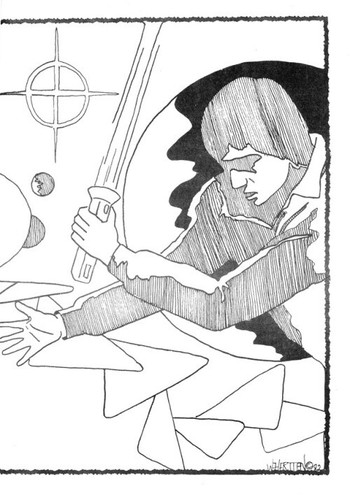 Star Wars Fanzine "Caballero de las Sombras" Gen Novela por Karen Osman 1982 - Imagen 4 de 4