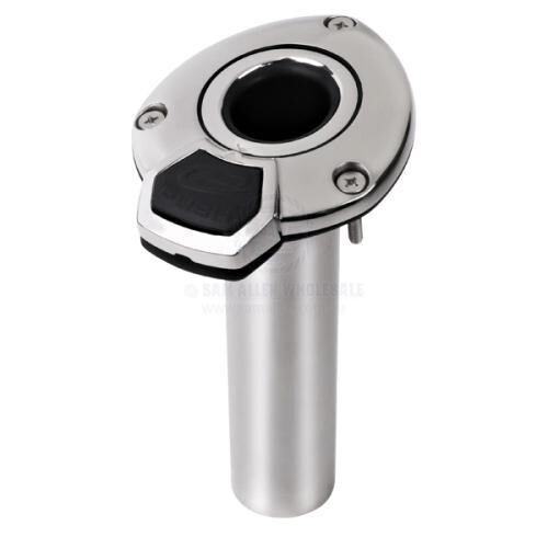 Rod Holder Exploding Fish Bluewater Series Rotating 15° 316G S/S Flush Mount - Bild 1 von 4
