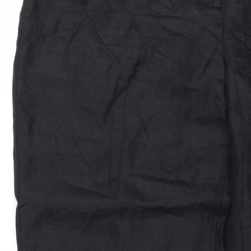 EAST Womens Blue Linen Blend Trousers Size W36 L31 - Picture 12 of 12