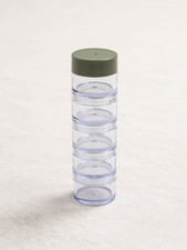 Mini Spice Container Set for Camping Travel – Portable Seasoning Jars with Screw
