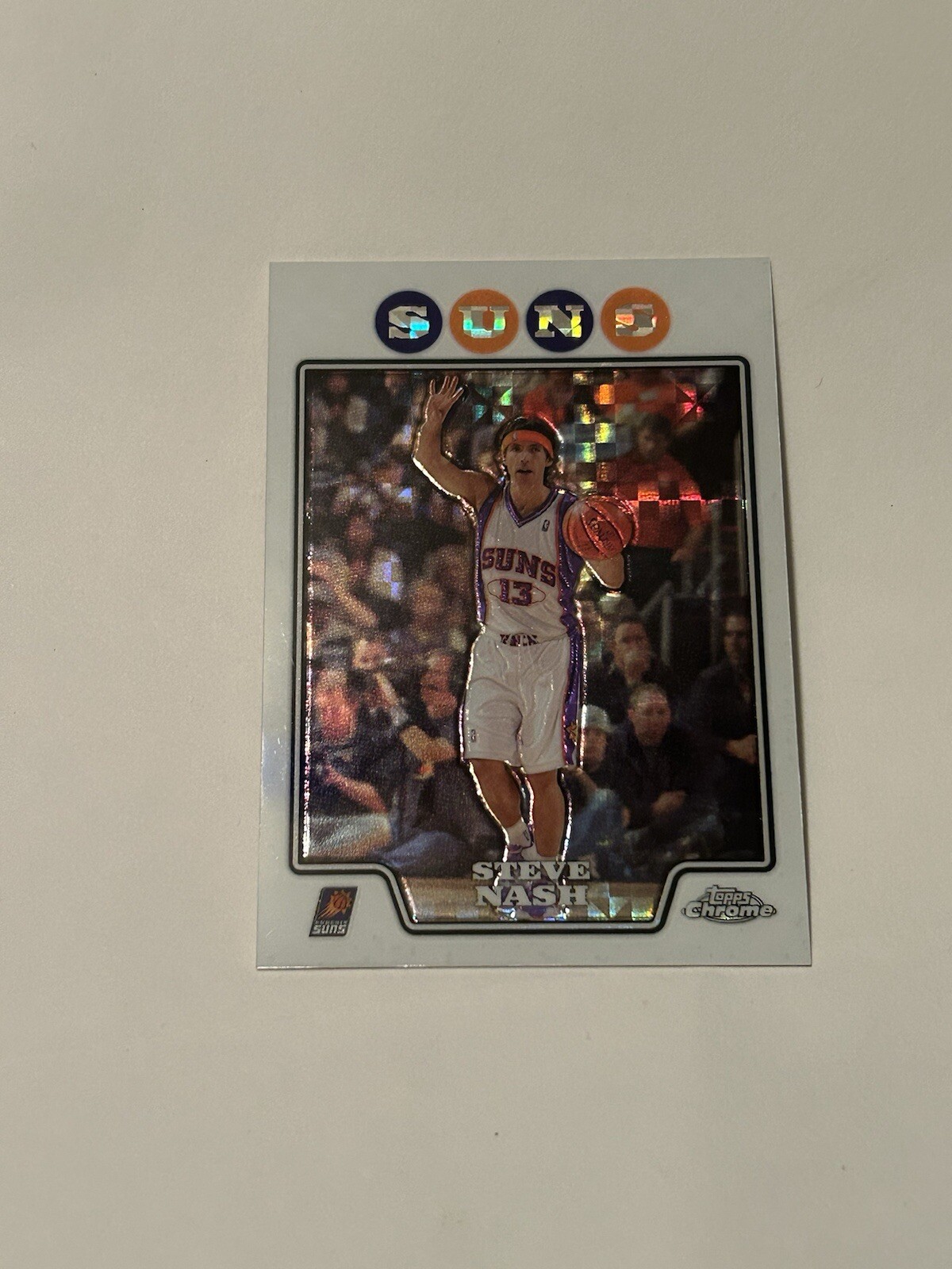 2008-09 Topps Chrome - X-Fractor #13 Steve Nash /288