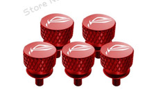 M3.5 Colored PC computer case thumb screws with logo Ships same day from PA, US 