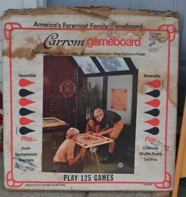 Vintage Carom No 108 Board Game Orig. Box | eBay