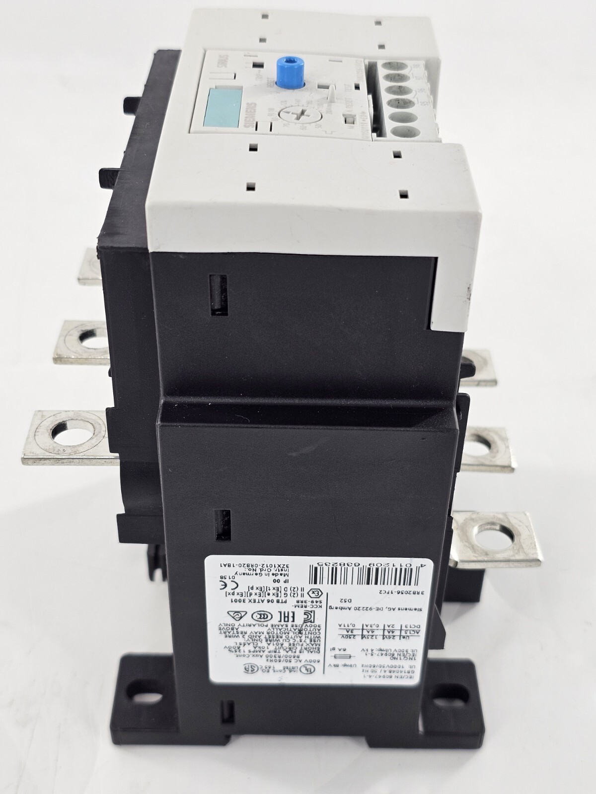 Siemens Sirius 3rb20561fc2 Overload Relay 6a 1000v 50/60hz eBay