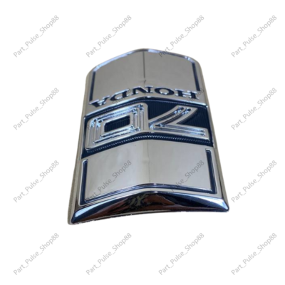 Chrome Front Fork Top Cover Emblem – Fits Honda Passport C70