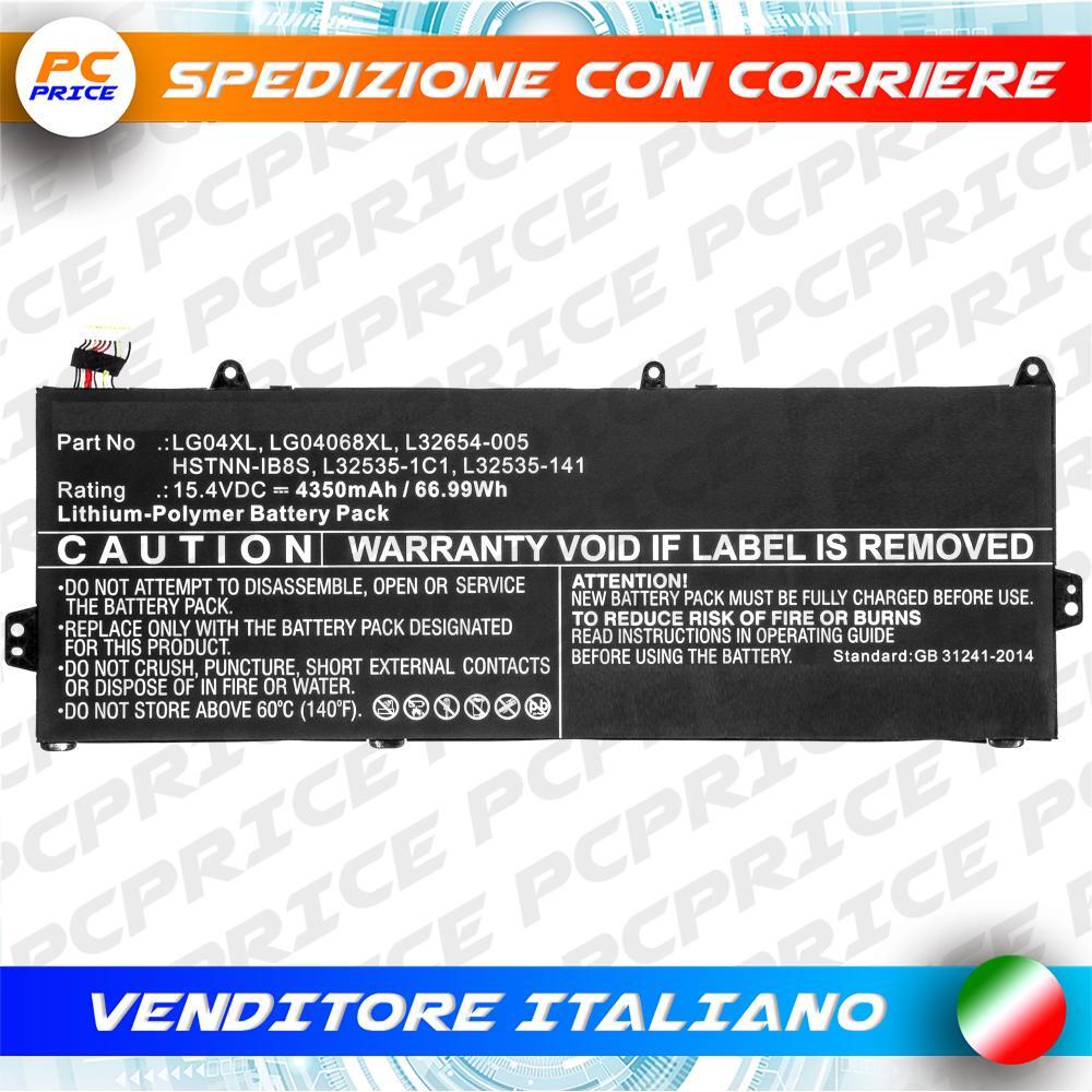 Batteria L32654-005 per HP 15-CS2088NL 2089NL 2093NL 2098NL | 68Wh