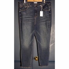 NWT New 159 Good American Good Legs Crop Skinny Denim Jeans B005 Plus Size 22