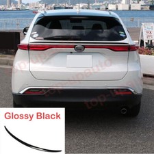For Toyota Venza 2021-2024 Abs Black Rear Door Tail Trunk Spoiler Wing Lip 1pcs
