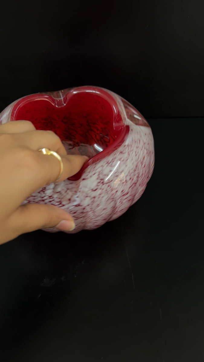工芸品 Vetri Murano Ashtray Vintage Murano Glass Ashtray | eBay