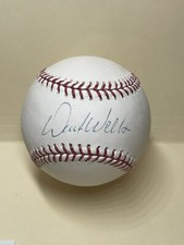 David Wells signed OML Baseball - Yankees, Blue Jays -  All Star - JSA Auth