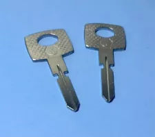 2x Uncut Key Blank Fits Mercedes Benz w107 w124 w126 w129 w140 C E S SE SEC SL