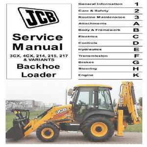 Jcb 3cx 4cx 214e 214 215 217 444 Dieselmax Factory Digitale Pdf 2 In 1 Cd Ebay