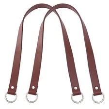 2pcs Leather Purse Strap, 22.4" Shoulder Bag Strap Replacement Short Handbag