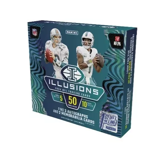 2024 Panini Illusions Football FOTL Hobby Box (&)