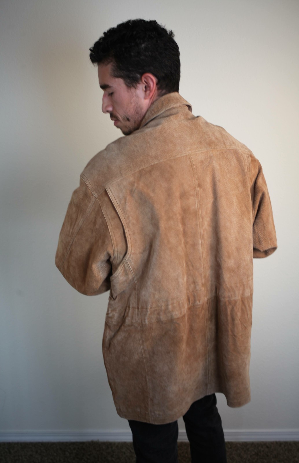 Vintage brown New Zealand Outback Cooper Collections Leather Jacket eBay