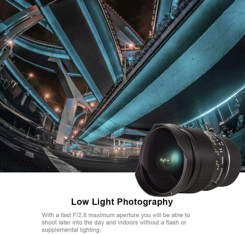 TTartisan 11mm F2.8 箱あり ほぼ未使用 TTArtisan 11mm F2.8 Full Frame Fisheye Lens for Sony E-mount