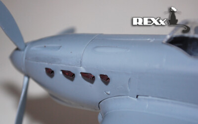hide SHOXX & ARENA 37℃　Back number File Rexx 48023 Metal Exhaust Pipes for 1/48 Yakovlev Yak-1 / Yak
