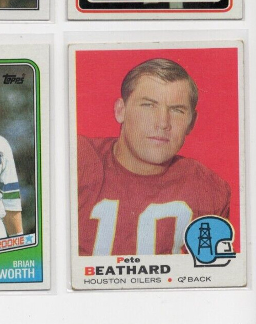 Pete Beathard 1969 Topps #221 Houston Oilers Football Card