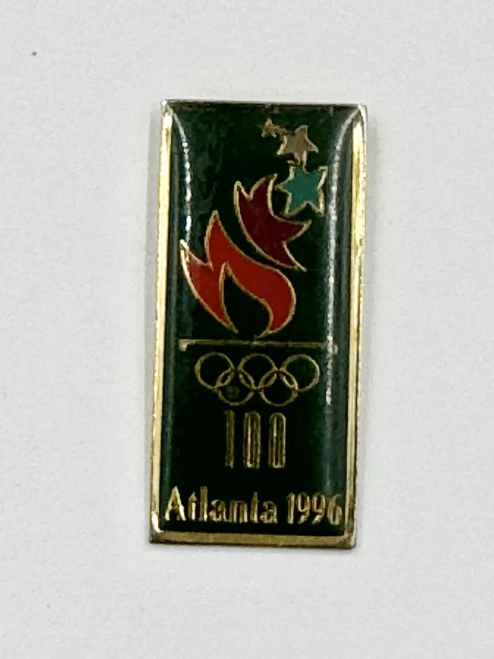 Prendedor de solapa olímpico Atlanta 1996 vintage Foto 2 de 4