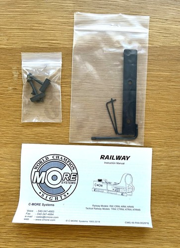 C-More Tactical 6moa Red Dot Sight with Click Switch Gray - Picture 5 of 6