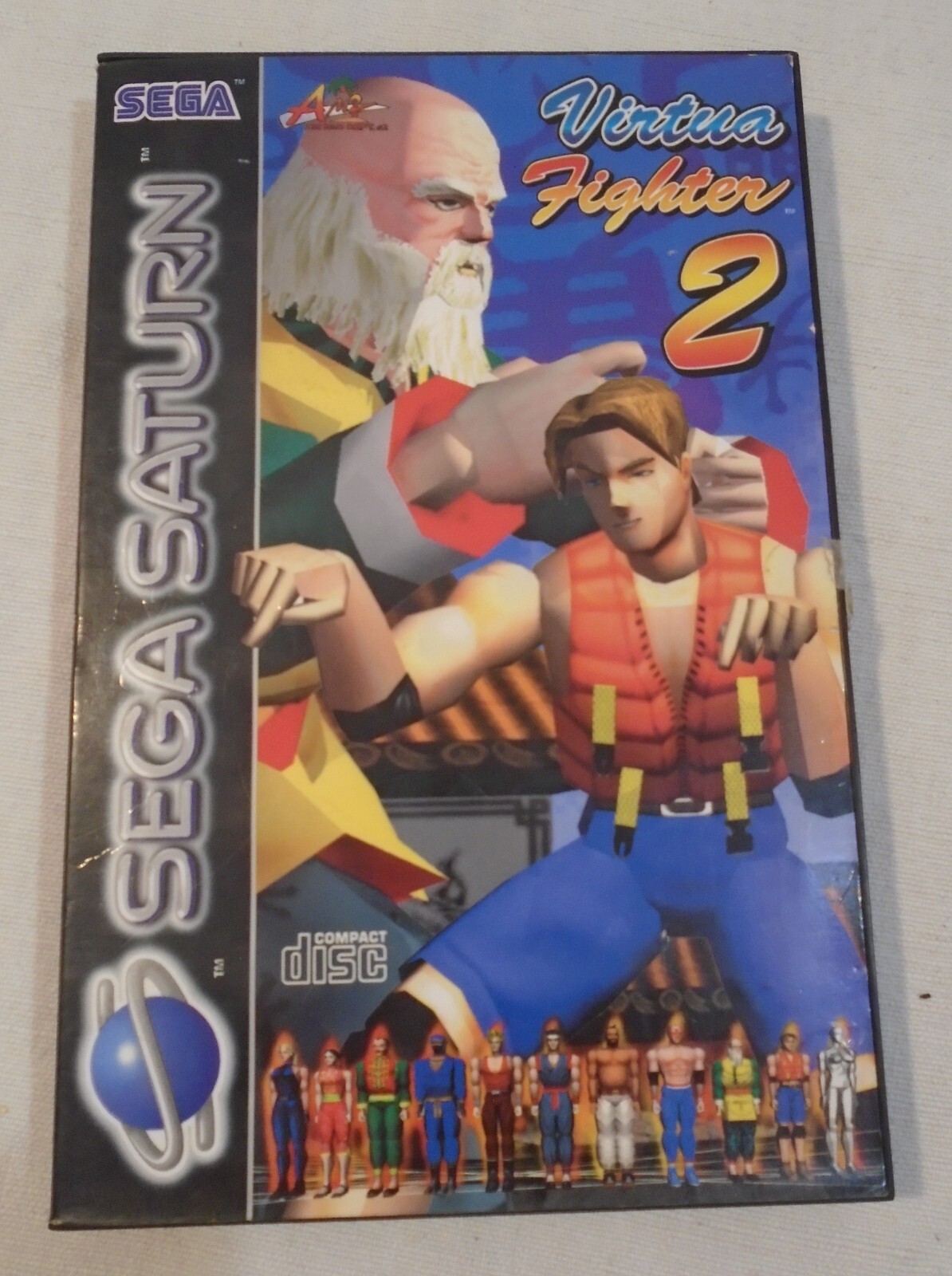 VIRTUA FIGHTER 2 SEGA SATURN COMPLET