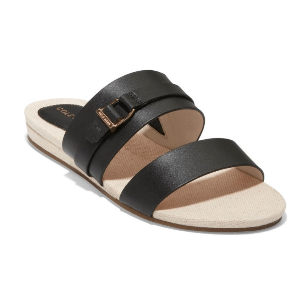 Cole Haan Женские босоножки Francine Demi на танкетке из черной кожи W23587 8890₽
