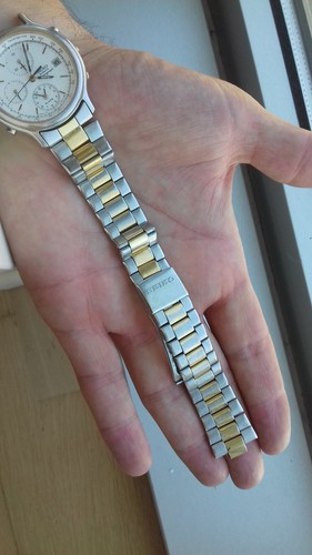 Seiko 7T32-6A50 CHRONOGRAPH ALARM PREMIUM VINTAGE WATCH MONTRE OROLOGIO JAPAN - Imagen 10 de 12