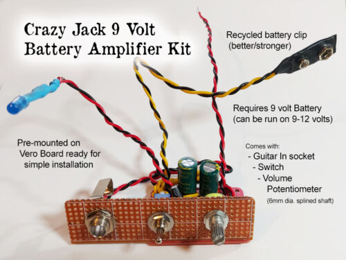 CIGAR BOX GUITARISTS! Build a 9 Volt 1 W Battery Guitar Amplifier (with SPEAKER) - Picture 5 of 22