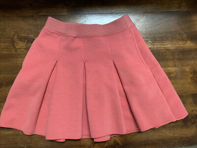 UNIQLO Girls Pleated Pink Mauve Skirt Size 5-6