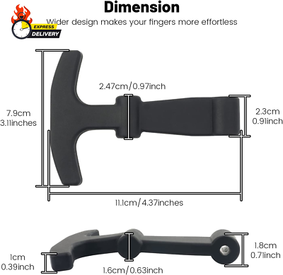 Replacement Lid Latches, Pack, Compatible with Yeti Hard Coolers