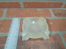 Clear Transparent QUARTZ AGATE ASHTRAY 3×3"